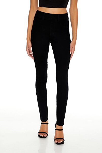 Forever 21 High-Rise Skinny Jean Pantolon