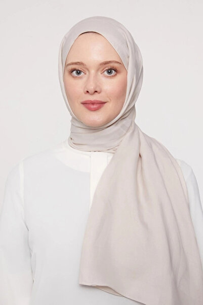 Levidor Abstract Pattern Grazi̇a Shawl - Light Stone