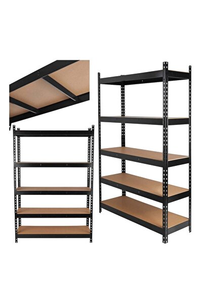 GEKO METAL SHELF 5 SHELVES 180X120X40CM 280KG