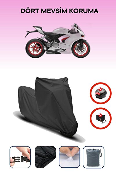 Breen Black Rear Bag Lock Incompatible with Ducati Panigale R Compatible Moto...