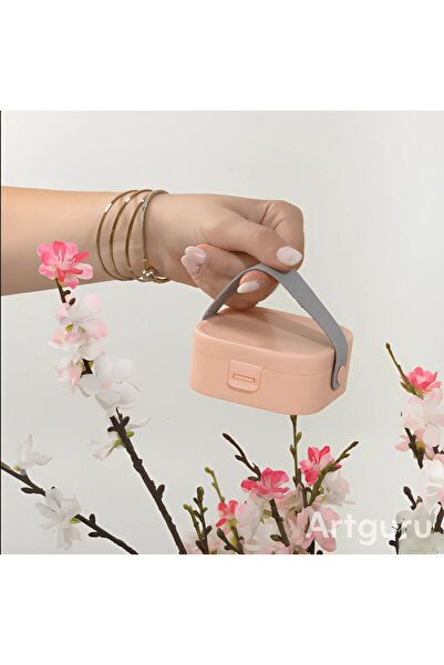 Gondol Aynalı Kompakt Takı Kutusu-Seyahat & Çanta İçi-Hediye Seçeneği