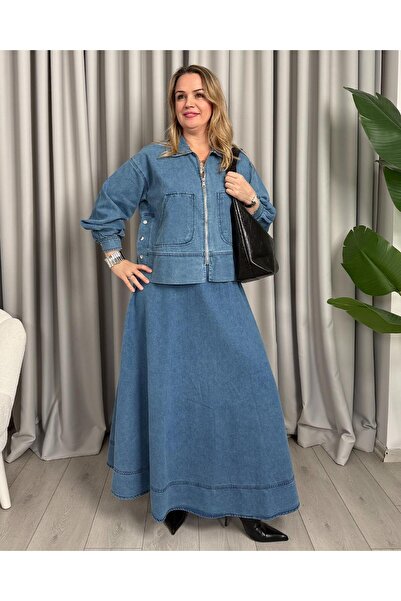 FUNDA Renny Denim Suit Blue