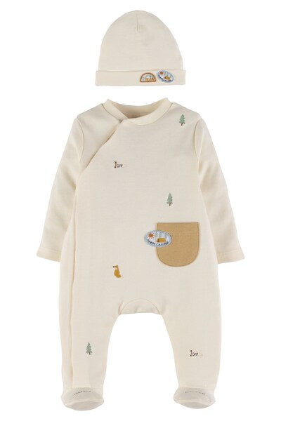 İdilbaby&Mamino Baby Boy Organic Romper Set
