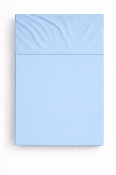 İQON Flat Sheet Double Size Sheet Baby Blue