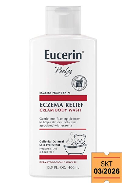 Eucerin Baby Relief Bebek Vücut Şampuanı 400ML SKT:03/2026