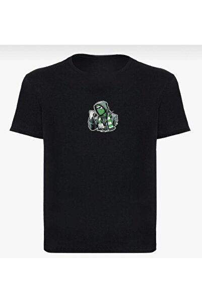 Bestteks تي شيرت سويت شيرت باللون الأخضر والأبيض من هوليجان للجنسين