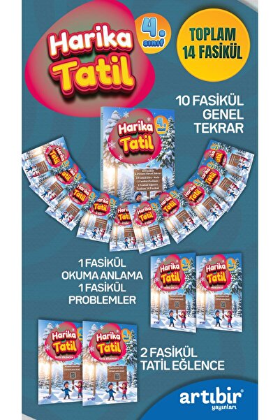 Artıbir Yayınları 4.sınıf kış tatil seti-2026-