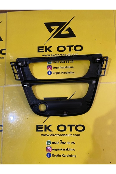 MAİS 682605490r fluence megane 3 radio frame with key type black original
