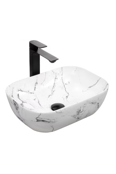 Sanitex Chiuvetă de blat (albă)