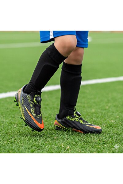 rungo حذاء رياضي للأطفال برباط ذكي وآلية لاليجا