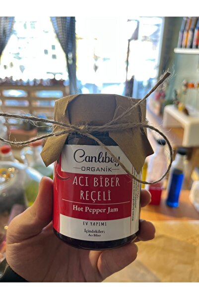 CANLIBEY CANLIBEYORGANİK Acı Biber Reçeli 350 Gr Katkısız Doğal