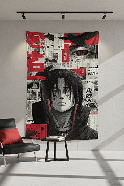 Nivendi Anime Manga Karakterlerinin Gözleri Kumaş Duvar Örtüsü Ev Dekorasyon ...