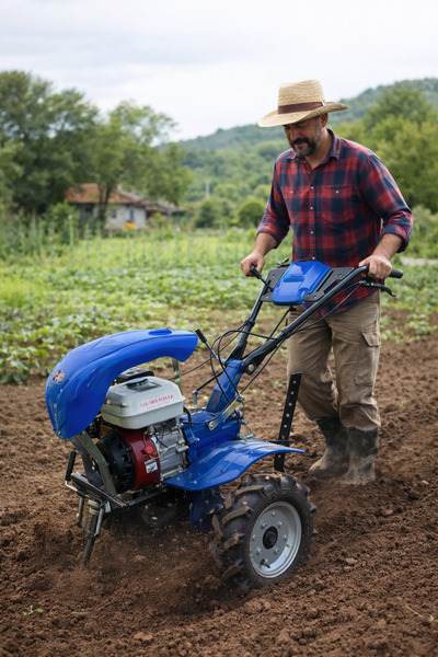 DALAZ MAKİNA DALAZ YERLİ PROFESYONEL ÇAPA MAKİNASI MARŞLI START 3+1 VİTESLİ 9...