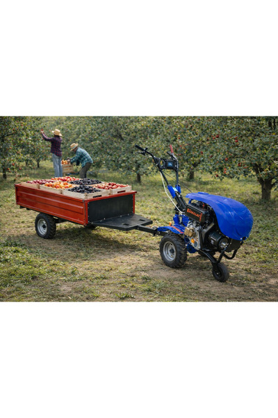 DALAZ MAKİNA DALAZ RÖMORKLU ÇAPA MAKİNASI 7 HP DİZEL MARŞLI START 3+1 VİTESLİ