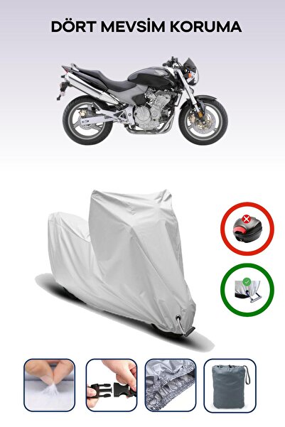 Breen قماش رمادي اللون متوافق مع دراجة نارية هوندا سي بي 600 إف هورنت متوافق ...