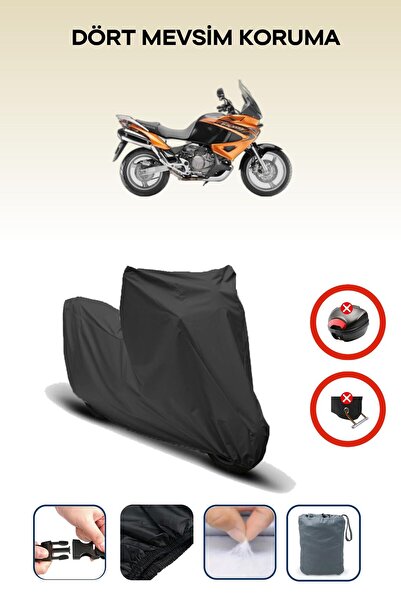 Breen Black Rear Bag Lock Incompatible Honda XL 1000V Varadero Compatible Mot...