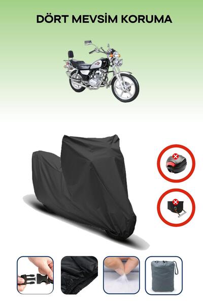 Breen حقيبة خلفية سوداء غير متوافقة مع كوبا KB150-25 ماكس، قماش متوافق مع الدراجات النارية، 4 مواسم