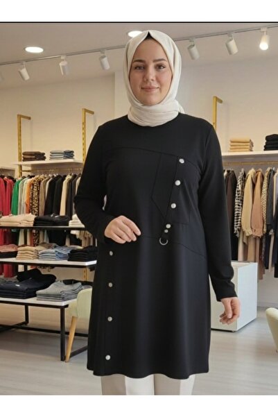 Hanım Zade Butik İki iplik Sweatshirt tunik