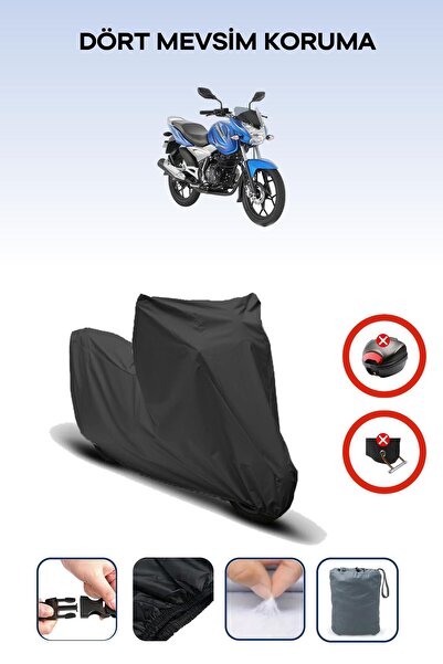 Breen Black Rear Bag Lock Incompatible Bajaj Discover 150 S Compatible Motorc...