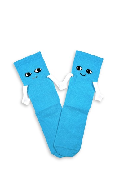 CARNAVAL SOCKS جوارب مغناطيسية متشابكة الأصابع، جوارب رياضية للصداقة، ممتعة و...