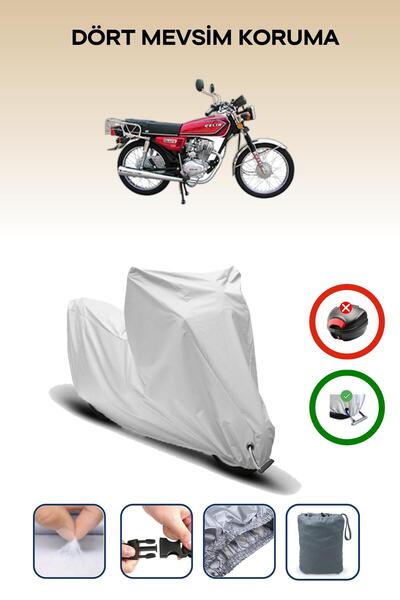 Breen غطاء دراجة نارية متوافق مع محرك الفولاذ الرمادي متوافق مع دراجة نارية ف...