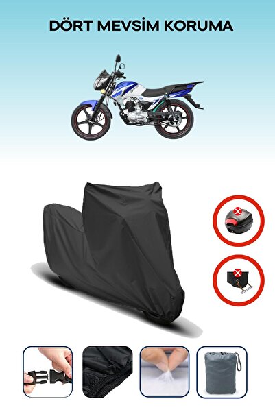 Breen Black Rear Bag Lock Incompatible Yuki Fifty 50 Compatible Motorcycle Ta...