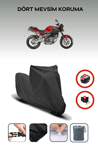 Breen Black Rear Bag Lock Incompatible Aprilia Shiver 900 Compatible Motorcyc...