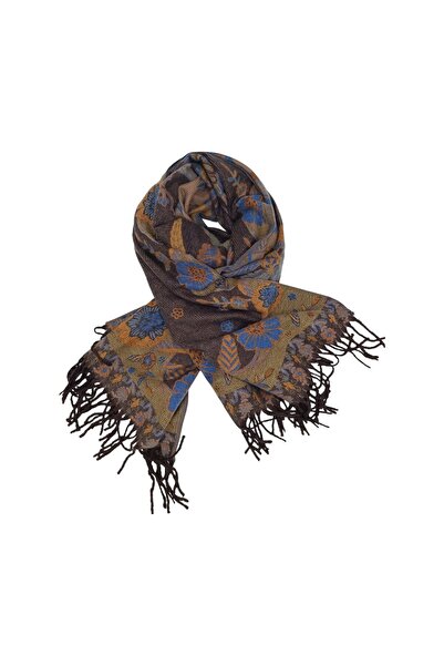 EVoStyle Eșarfă / Șal Premium Bellara F31-6 – Lână moale și Cașmir, 60 × 180 cm