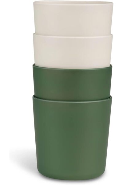 Citron - Unbreakable Cups Set of 4 | 100% Organic | Reusable, Biodegradable, Environment friendly