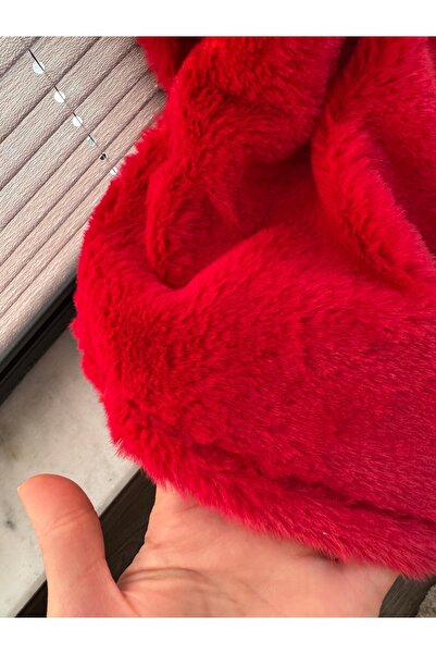 bizizmoda Lüks Tilki Tüğ Görünümlü Abiye Üzeri Peluş Kürk Etol Pelerin Bolero