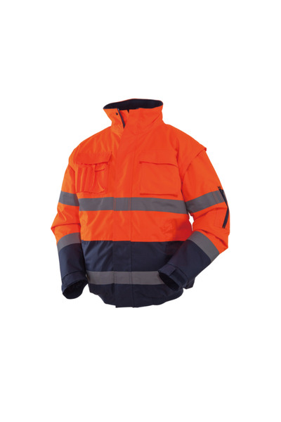 Izrasa ™ NT60 – Kolları Çıkmalı İçi Polarlı 300D Oxford Pilot Mont Turuncu-La...