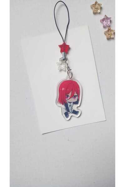 Atölye Moonlit Blue Lock Hyoma Chigiri Telefon Süsü Telefon Askısı Charm