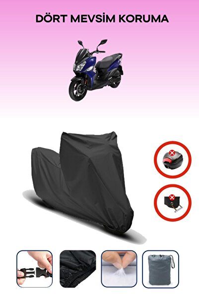 Breen Black Rear Bag Lock Incompatible Sym Jet 14 200I Compatible Motorcycle ...