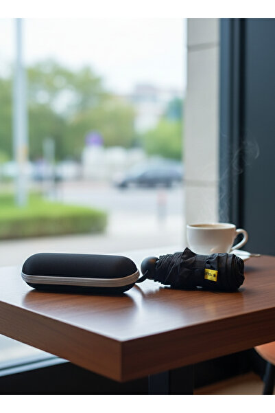 MİHRES Çantalı Özel Kılıf Hediyeli Kapsül Şemsiye, Cep Şemsiye , Mini Şemsiye...