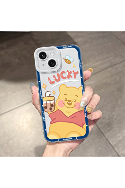 Hontinga غطاء هاتف شفاف متوافق مع آيفون 15 مع حماية للكاميرا ووسادة هوائية عل...