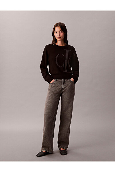 Calvin Klein Long Sleeve Smooth Cotton CK Jac