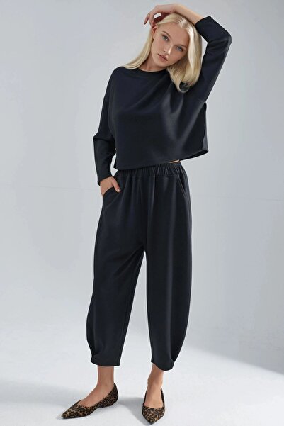 Hiccup Modal Textured Blouse & Shalwar Set Berşan Collection