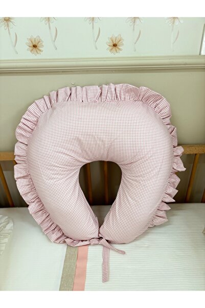 GAYE EV TEKSTİLİ Μαξιλάρι θηλασμού με βολάν