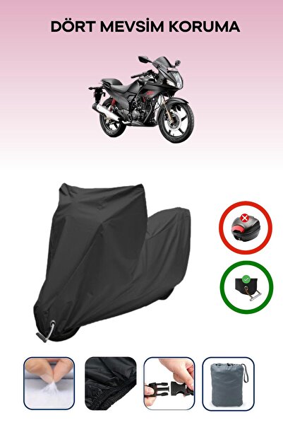 Breen Black Lock Compatible Hero Karizma Compatible Motorcycle Tarpaulin Wate...