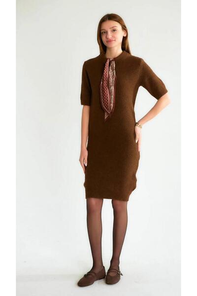 Robin KADIN GİYİM FULARLI ELBİSE