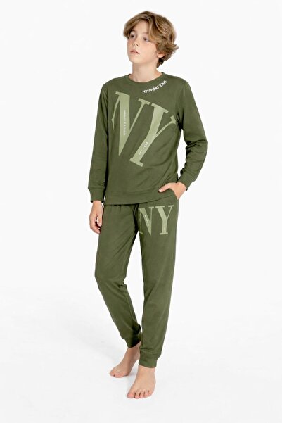 Tarık ERKEK ÇOCUK PENYE UZUN KOL PİJAMA TAKIMI
