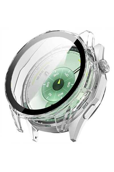 Sneezy حافظة متوافقة مع ساعة هواوي GT6 مقاس 46 ملم، حافظة صلبة من البولي كربونات وحافظة حماية للشاشة