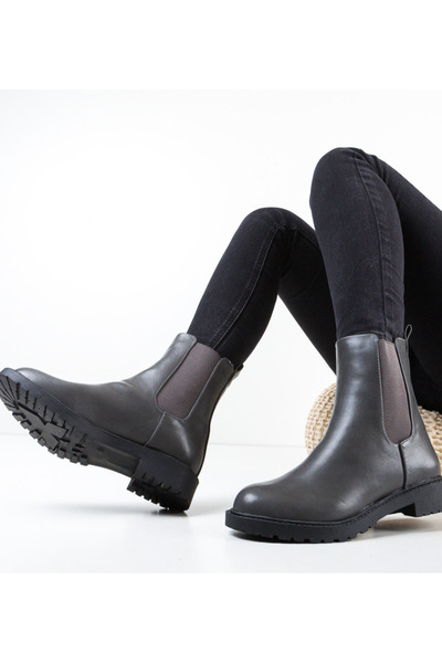 BENOTTİ Ember Grey Boots