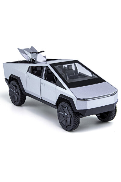 Toybox Tesla Cybertruck Alloy Car Model Die-Cast Metal Toy Off-Road Vehicle