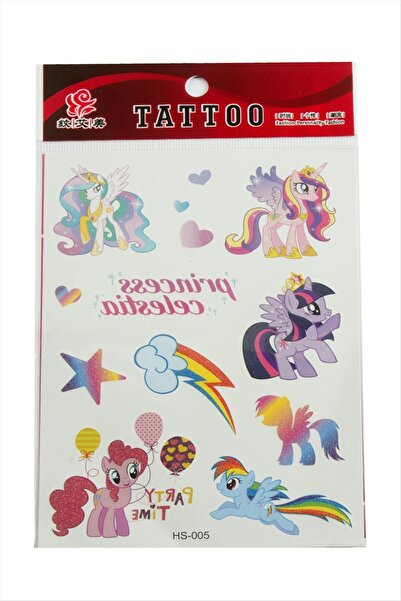 SiHako Unicorn Tattoo Dövme Sticker