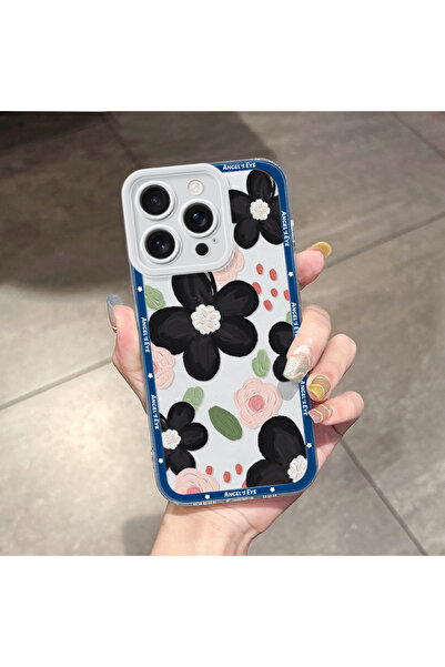 Hontinga غطاء هاتف شفاف متوافق مع آيفون 16 برو مع حماية للكاميرا ووسادة هوائي...