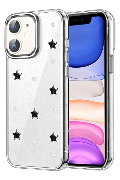 Nezih Case حافظة أنيقة شفافة متوافقة مع هاتف Apple iPhone 11