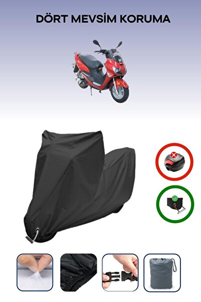 Breen Black Lock Compatible Asia as 150 t 6A Compatible Motorcycle Tarpaulin ...