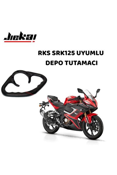 JİEKAİ RKS SRK125 UYUMLU DEPO TUTAMACI (SİYAH)