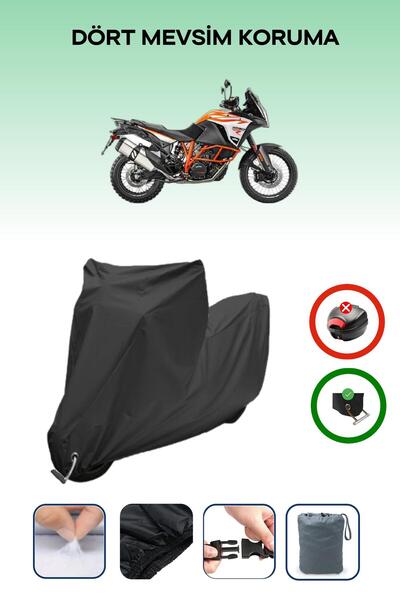Breen غطاء دراجة نارية متوافق مع KTM 1290 Super Adventure R متوافق مع اللون ا...